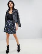Vero Moda Graphic Floral Skirt - Multi