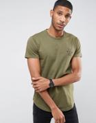 Friend Or Faux Fontaine Back Print T-shirt - Green