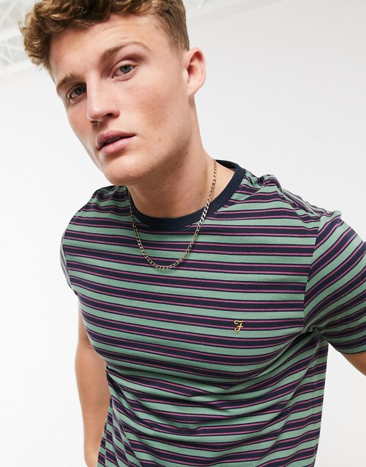 Farah India T-shirt-navy