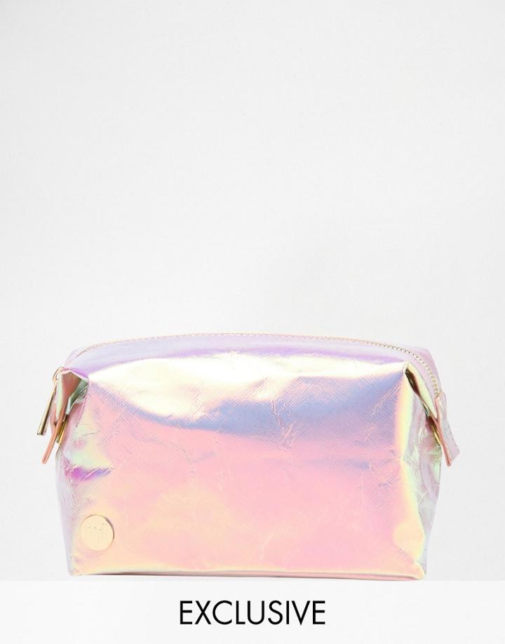 Mi Pac Asos Exclusive Hologram Makeup Bag - Hologram