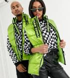 Asos Design X Christian Cowan Unisex Puffer Vest-green