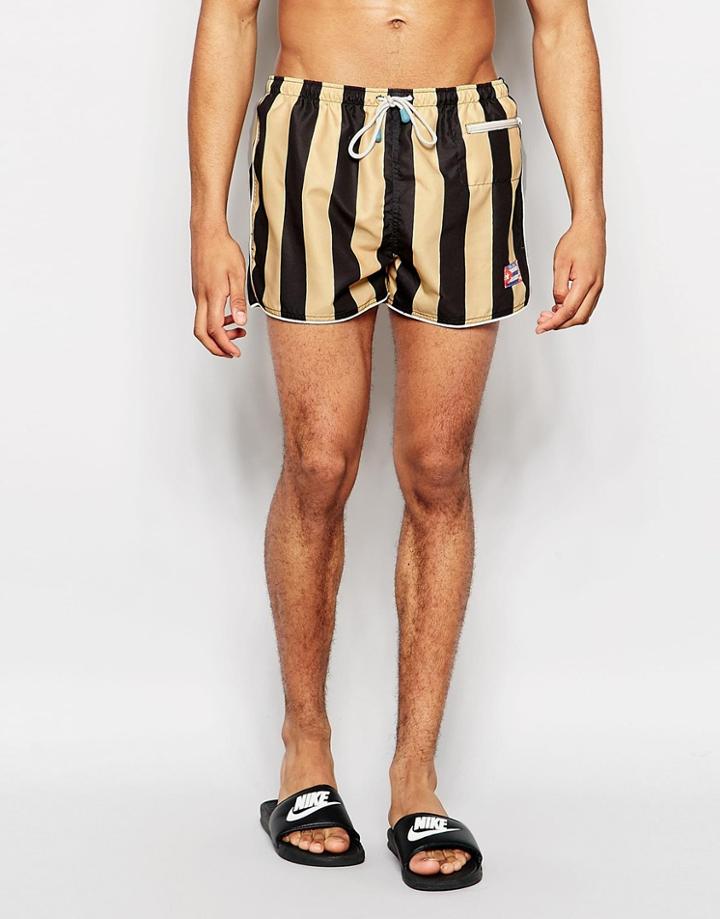 Oiler & Boiler Champion East Hampton Swim Shorts - Black