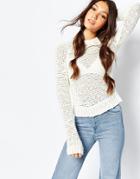 Rollas Fader Knit Sweater - Winter White