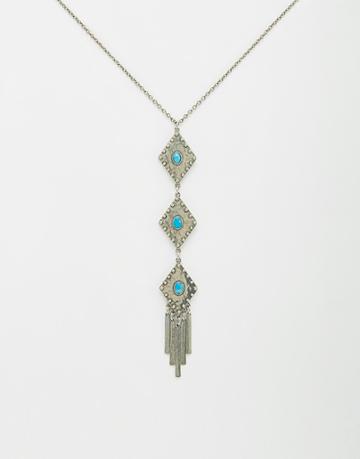 The 2bandits Pacific Coast Highway Necklace - Silver