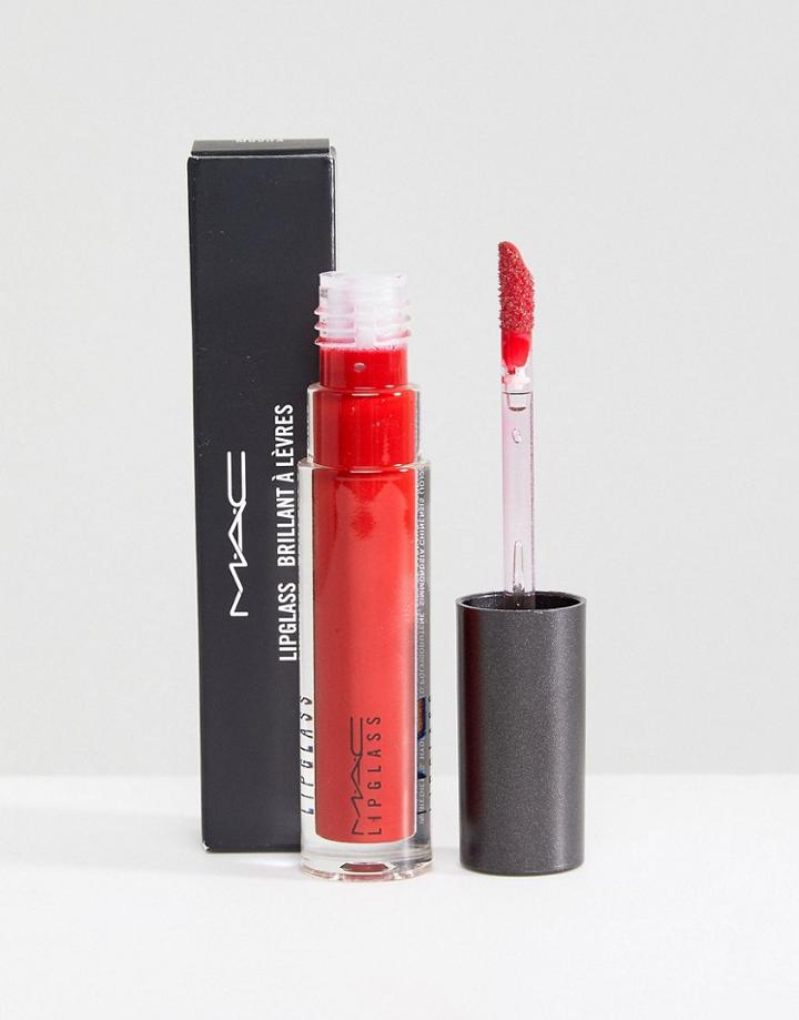 Mac Lipglass - Ruby Woo-no Color