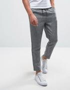 Bellfield Cropped Tailored Joggers - Gray