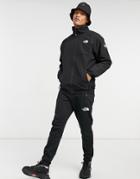 The North Face Black Box Track Sweatshirt In Black-grey