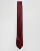 Selected Homme Tie In Wine - Red