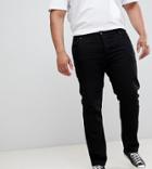 Lyle & Scott Plus Slim Fit Jeans In Black - Black