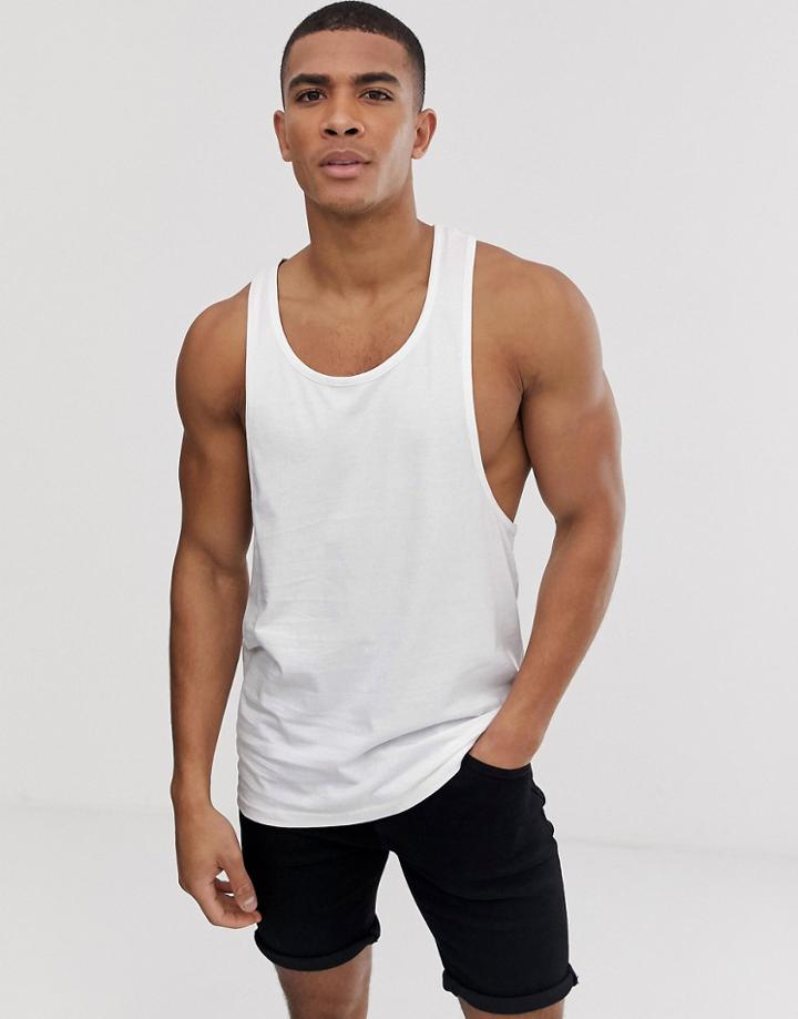 Soul Star Extreme Racer Tank - White