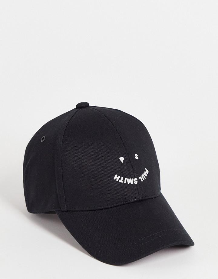 Ps Paul Smith Happy Cap In Black