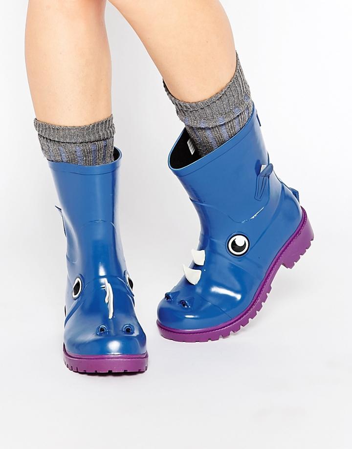 Juju X Kigu Rhino Short Wellies - Rhino