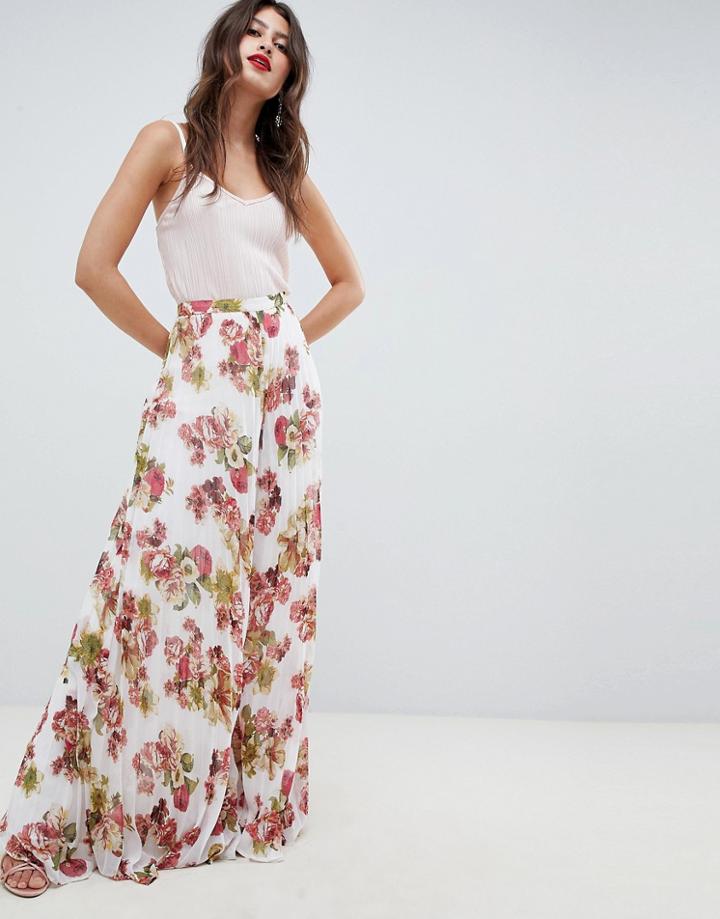 Asos Design Tailored Occasion Pleat Pants - Multi