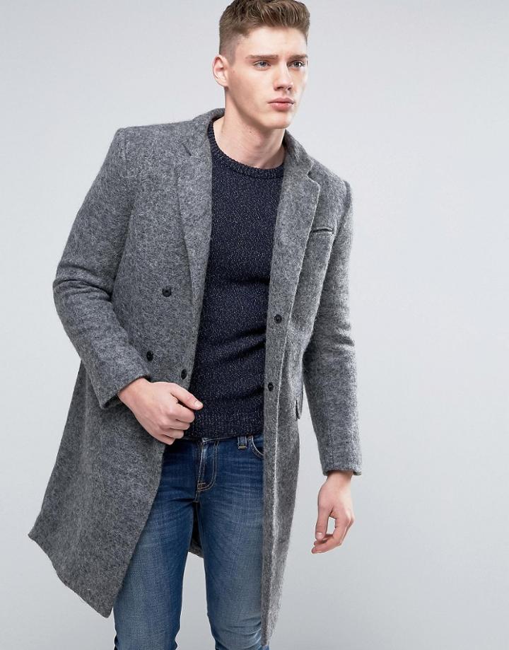 Native Youth Overcoat - Gray