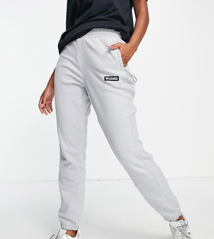 Columbia Backbowl Fleece Sweatpants In Gray Exclusive At Asos