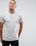 D-struct Slub Pique Polo - Gray