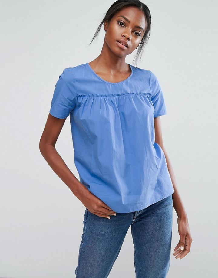 Vero Moda Smock Top - Blue