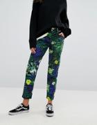 G-star 5622 Elwood X 25 Pharrell Jean In Tropical Print - Multi