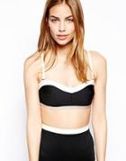 Scandale Eclipse Bandeau Bikini Top - Black Onyx