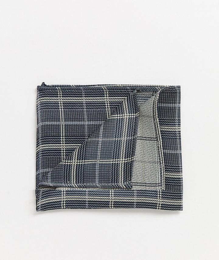 Asos Design Check Pocket Square-multi