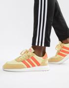 Adidas Originals I-5923 Leather Sneakers In Yellow D96604 - Yellow