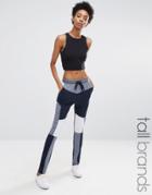 Vero Moda Tall Color Block Joggers - Navy