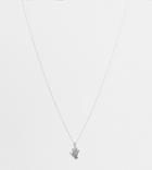 Kingsley Ryan Fortune Hand Necklace In Sterling Silver