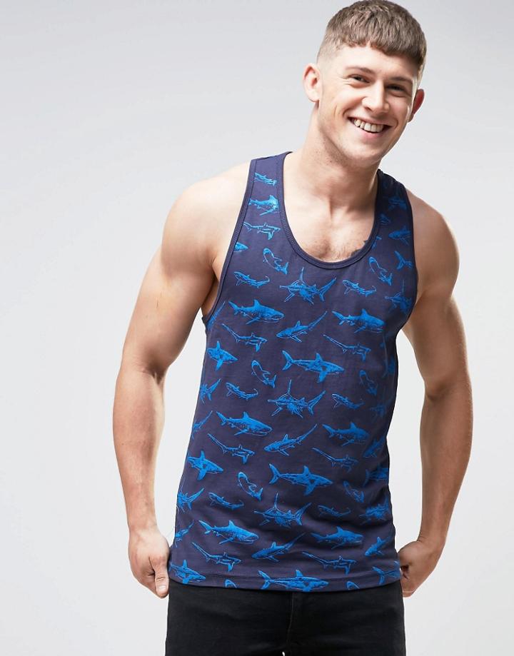 Bellfield Tank With Nepp - Blue