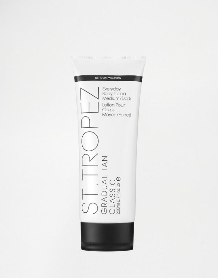St Tropez Gradual Tan Classic Lotion Med/dark 200ml