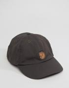 Fjallraven Helags Baseball Cap Dark Gray - Gray