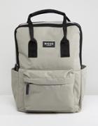 Nicce Retro Backpack In Gray - Green