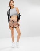 Puma Metallic Shorts - Rose Gold