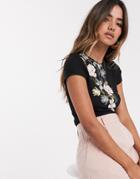 Ted Baker Torina Opal Print Fitted T-shirt