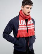 Abuze London Lon Don Knitted Scarf - Black