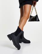 Schuh Aniston Chunky Chelsea Boots In Black