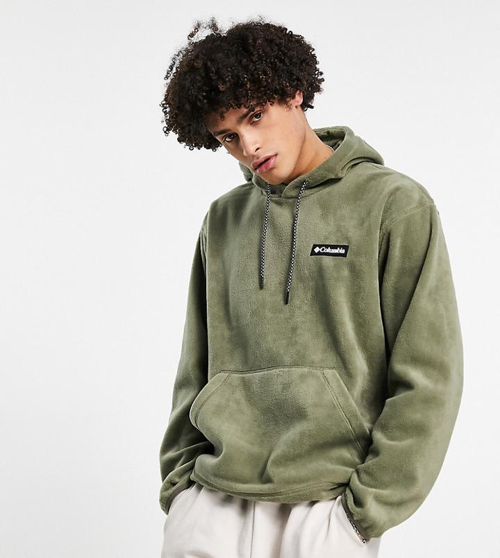 Columbia Backbowl Hoodie In Green Exclusive To Asos