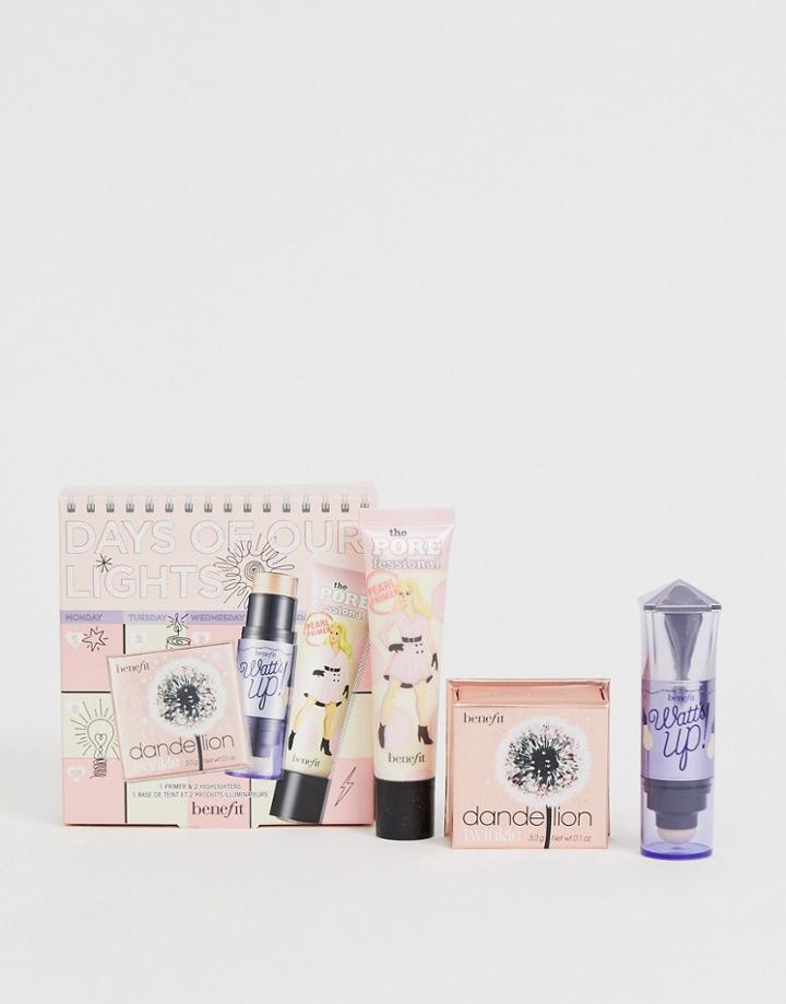 Benefit Cosmetics Days Of Our Lights Prime & Highlight Set-no Color