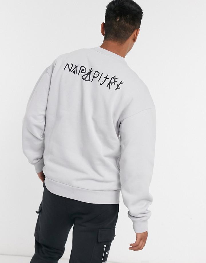 Napapijri Yoik Sweatshirt In Gray-grey