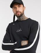 The Couture Club Definition Taped Sweater In Black