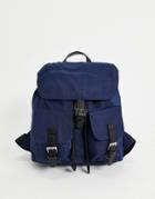 French Connection Missy Backpack In Navy And Black