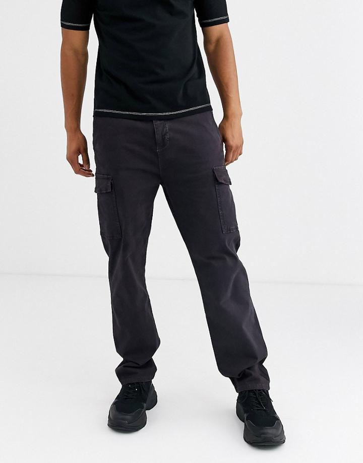 Mennace Cargo Pants In Navy