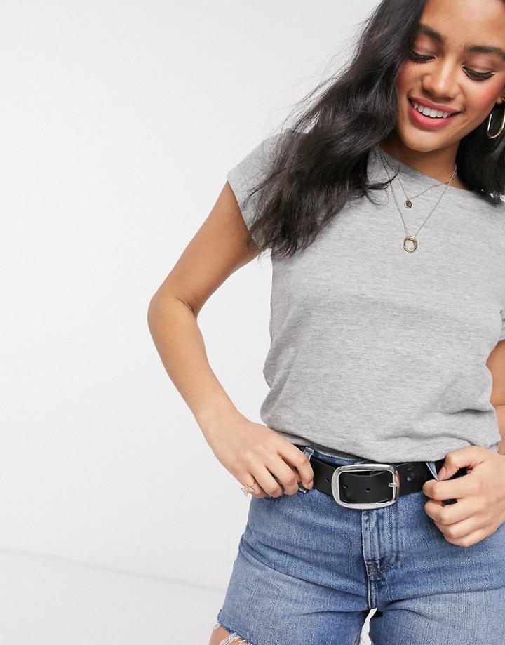 Brave Soul Eleanor Gray T Shirt