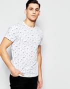 D-struct Astro Print T-shirt - White