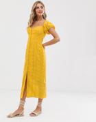 Finders Keepers Elle Dress-yellow