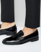 Aldo Golston Leather Slipon Shoes - Black