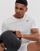 Nike Training Dry T-shirt In White