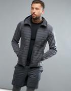 Jack & Jones Tech Multi Quilt Jacket - Gray
