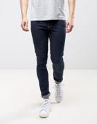 Ldn Dnm True Indigo Spray On Jeans - Blue