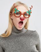 Paperchase Holidays Reindeer Glasses - Multi