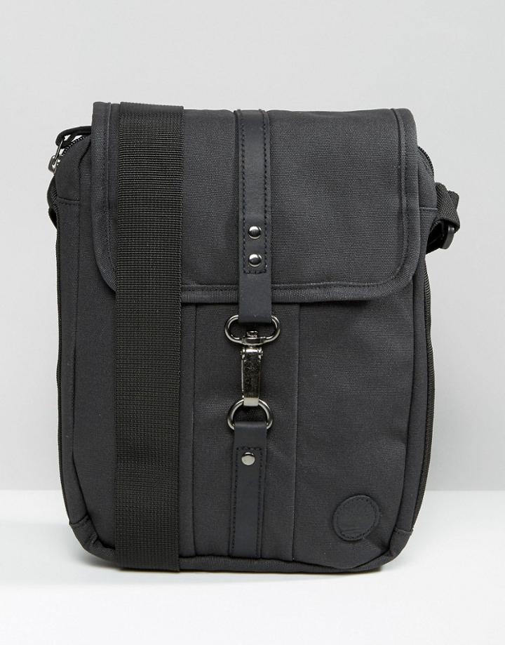 Timberland Small Flight Bag In Black - Black